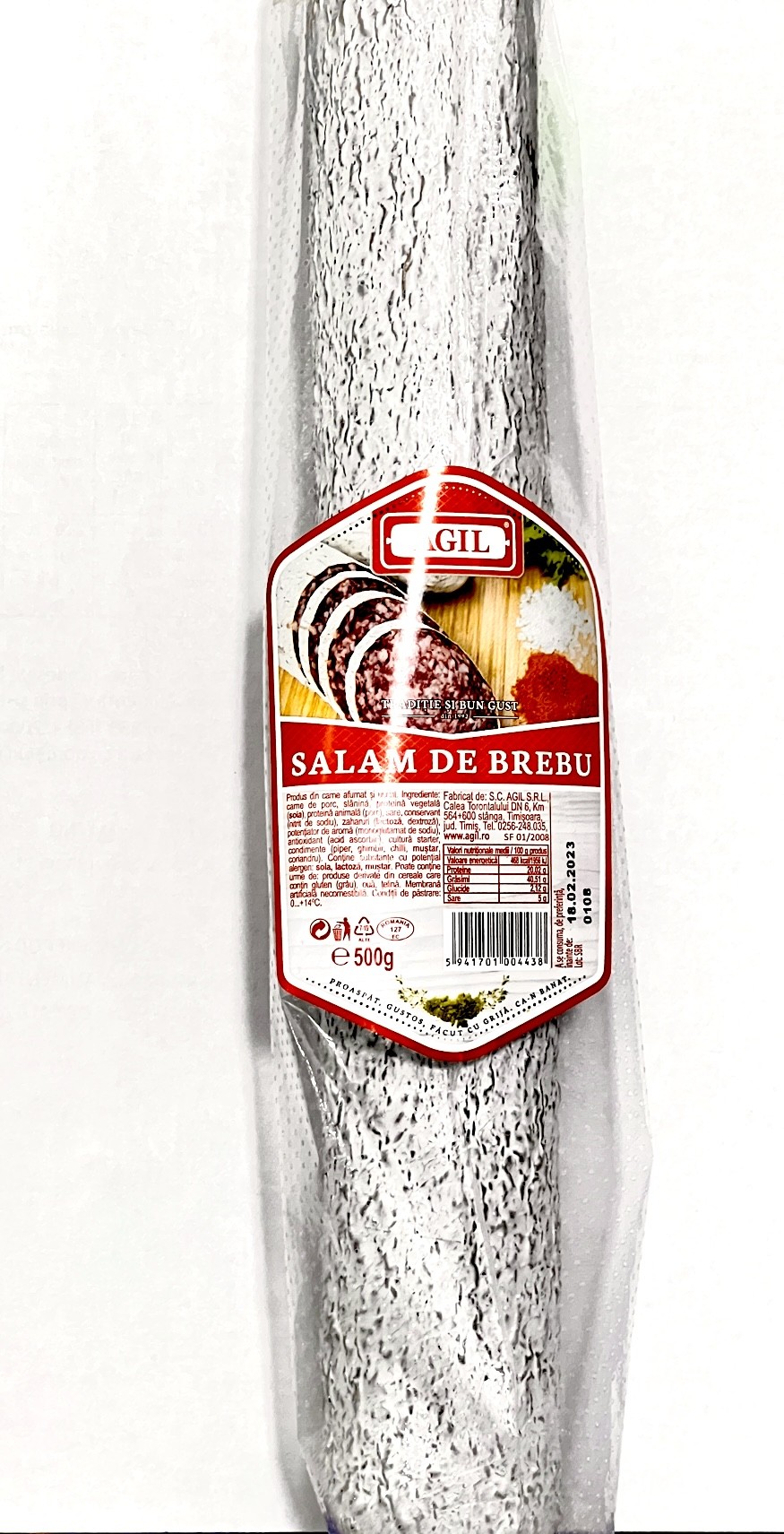 SALAM DE BREBU 500GR-AGIL