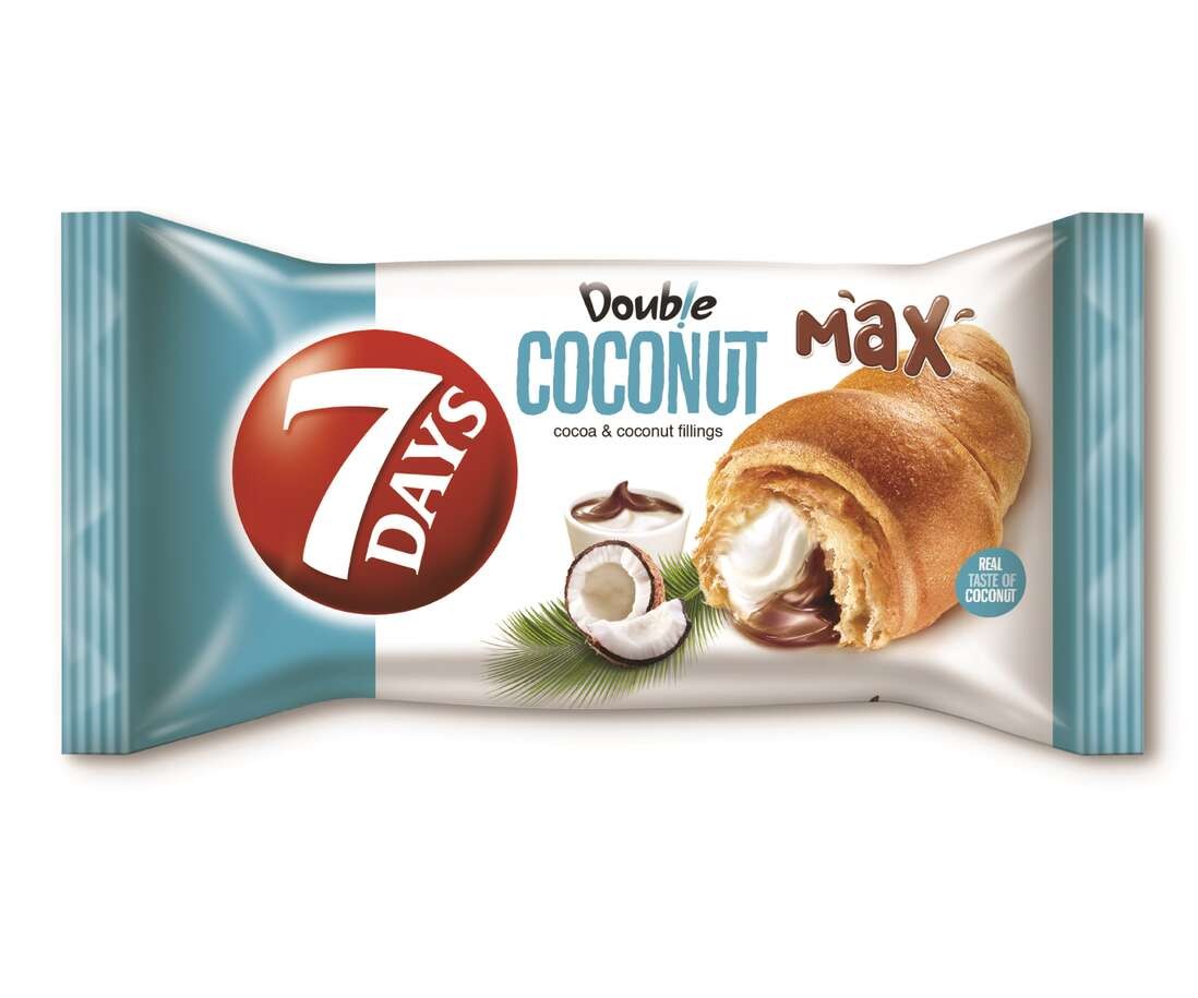 7DAYS DOUBLE CACAO-COCOS 80GR