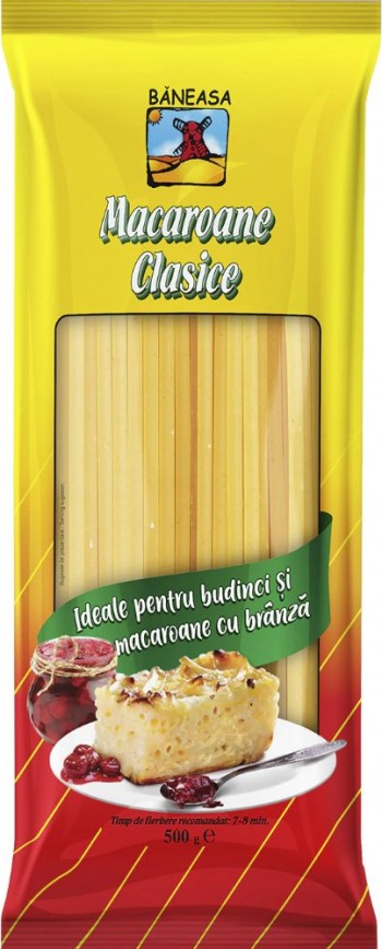 BANEASA MACAROANE CLASICE 500 GR