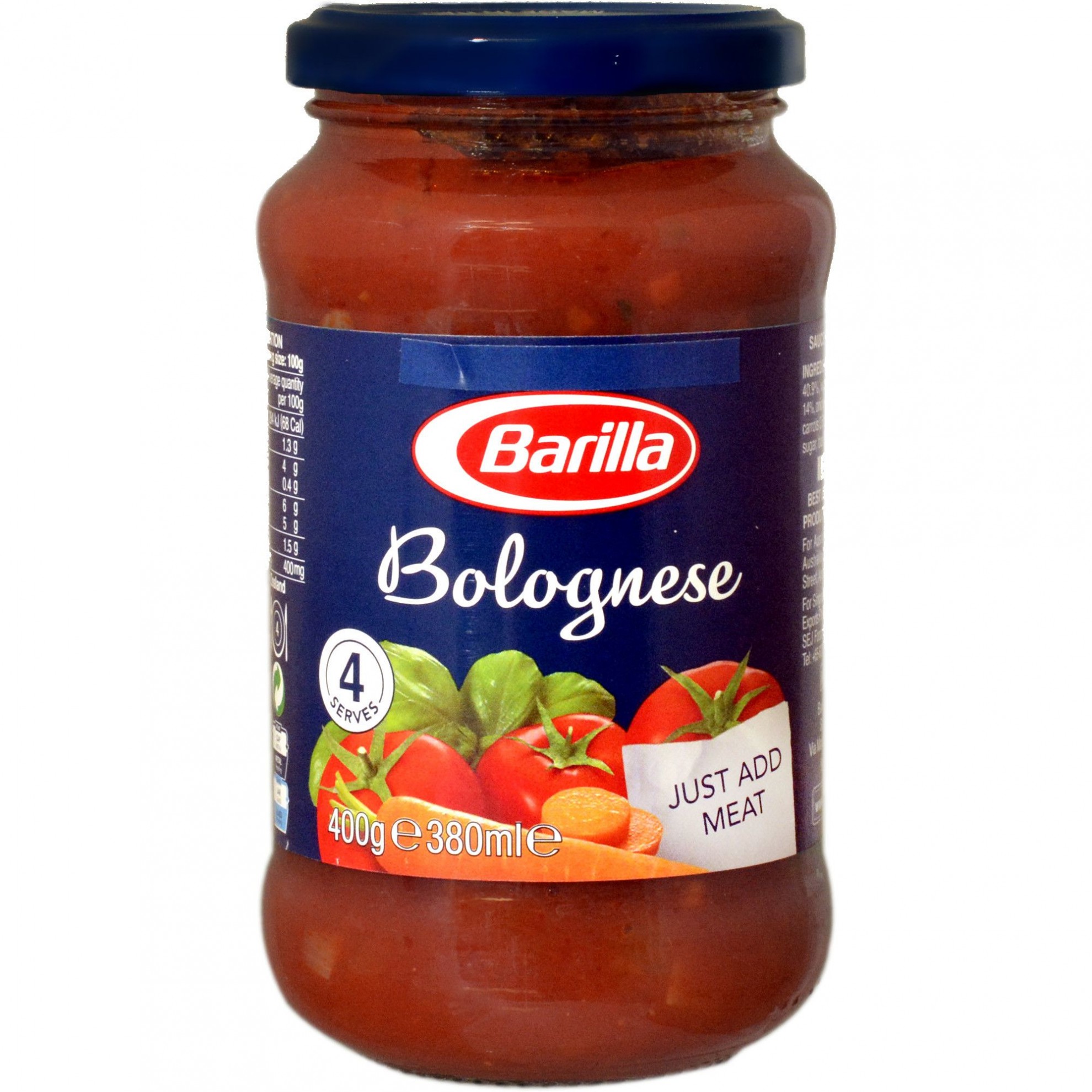 BARILLA SOS BOLOGNESE CARNE 400GR