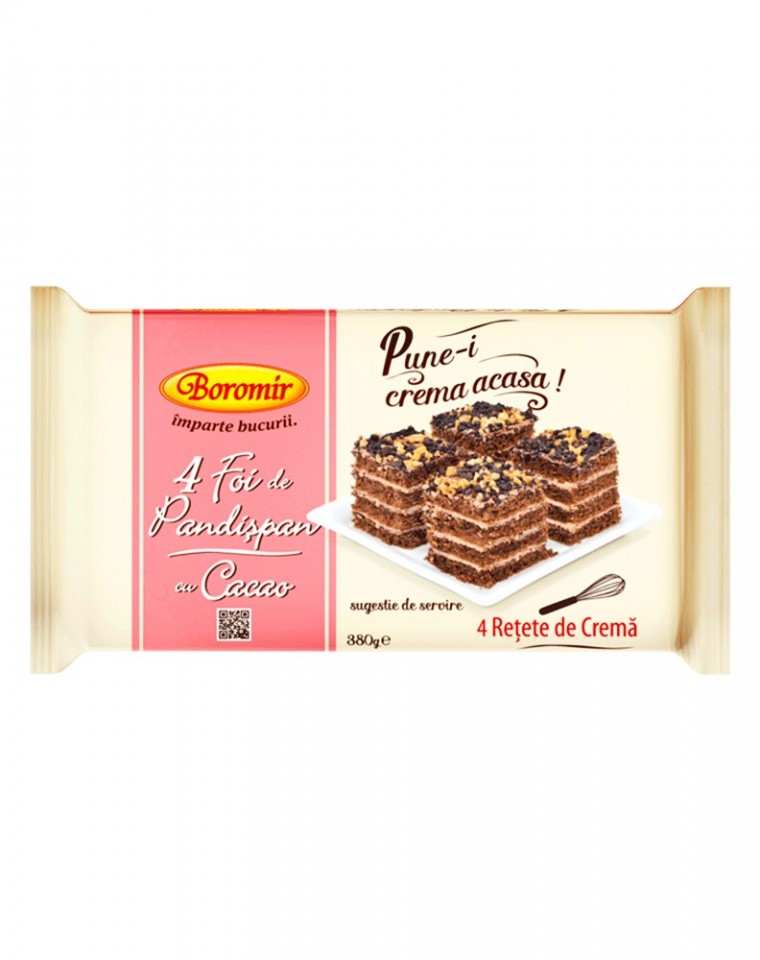 BOROMIR FOI PANDISPAN CACAO 380GR