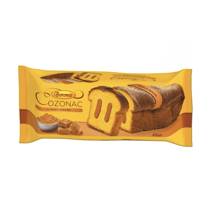 BOROMIR COZONAC CREMA CARAMEL 450GR