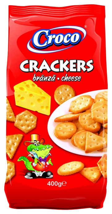 CROCO CRACKERS BRANZA 400GR