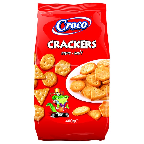CROCO CRACKERS SARE 400GR