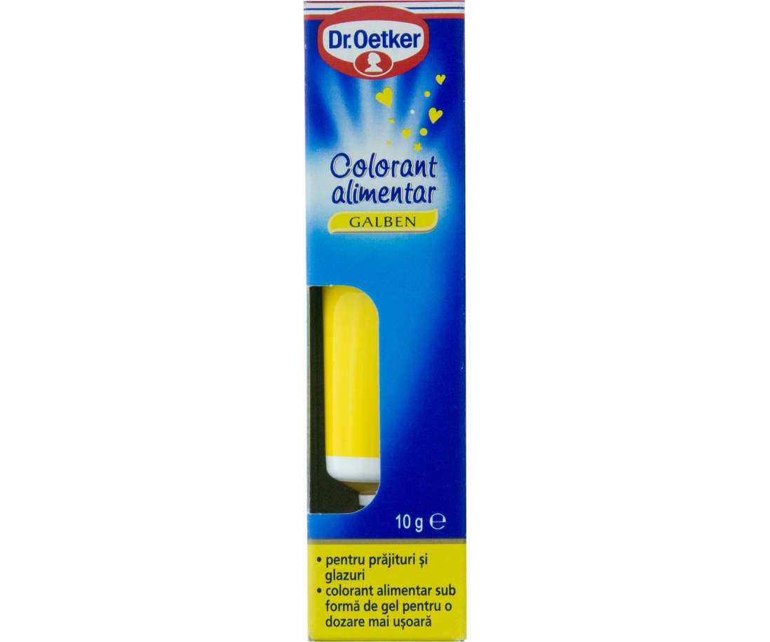 DR.OETKER  COLORANT ALIM. GALBEN 10GR