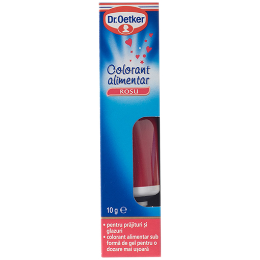 DR.OETKER COLORANT ALIMENTAR  ROSU 10GR