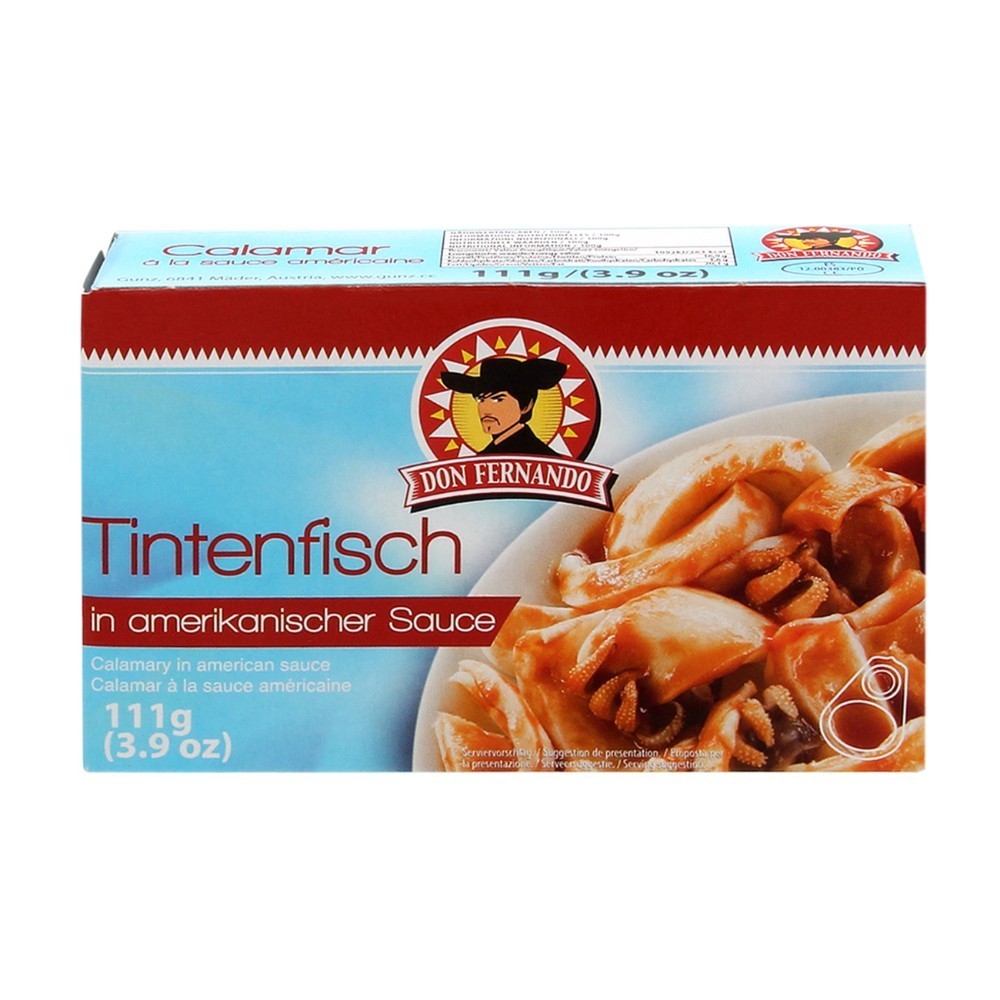 DON FERNANDO CALAMARI IN SOS AMERICAN 111GR