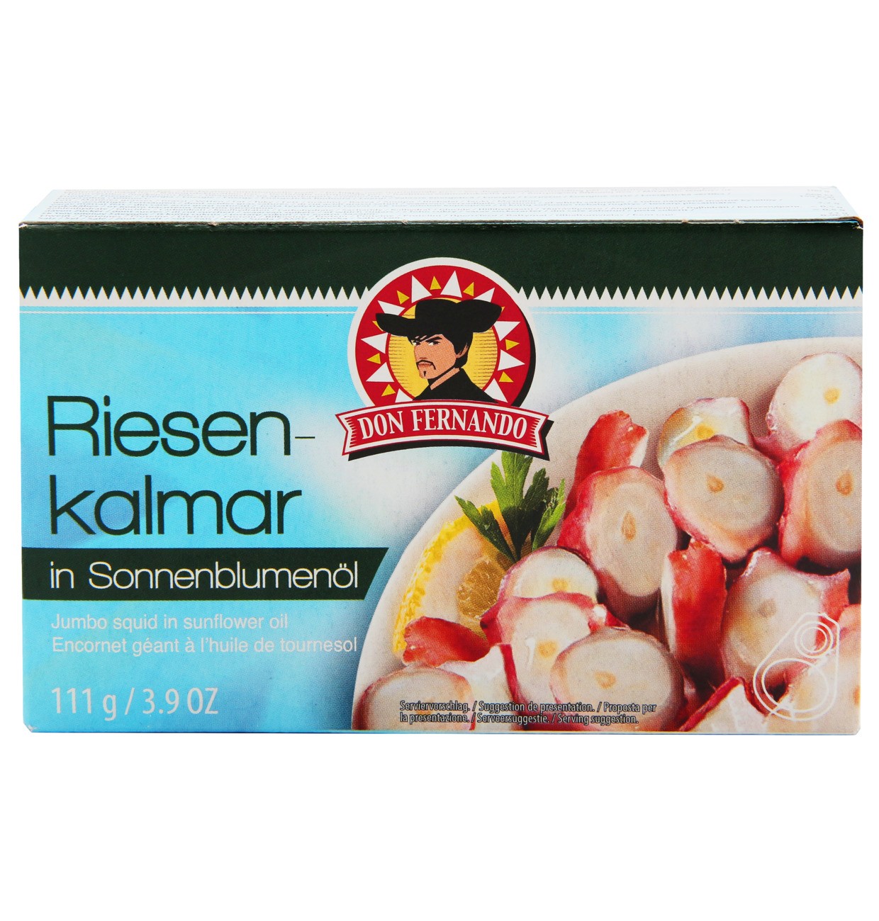 DON FERNANDO CALAMARI IN ULEI VEGETAL 111G