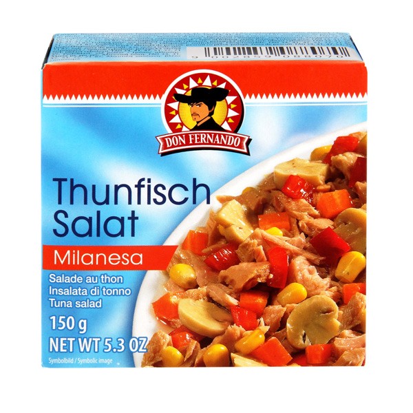DON FERNANDO SALATA DE TON MILANESA 150GR
