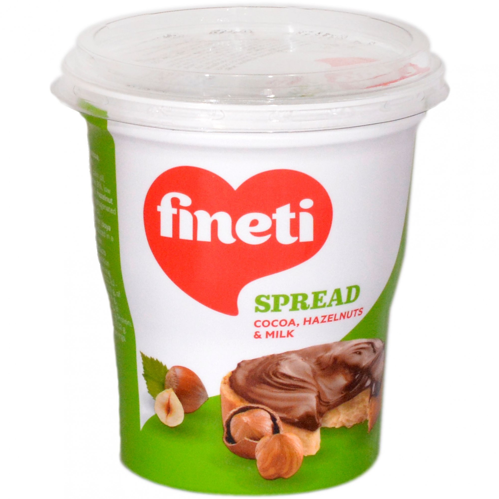 FINETTI COCOA-HAZELNUT VERDE 400GR