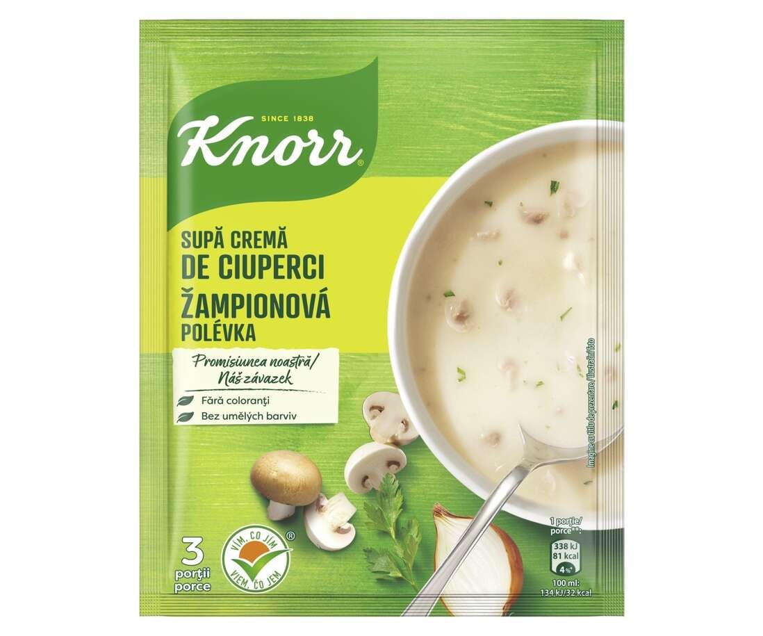 KNORR SUPA CREMA CIUPERCI 48GR