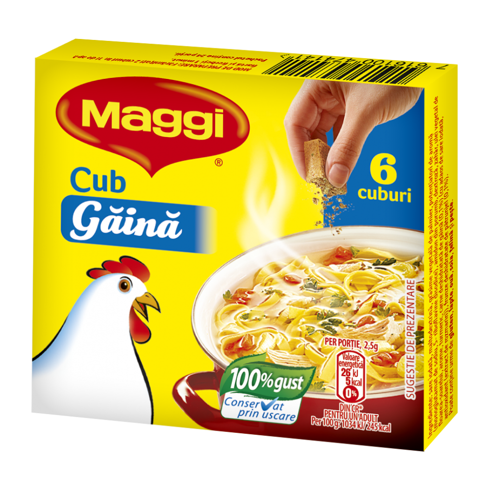 MAGGI CUB GAINA 60GR