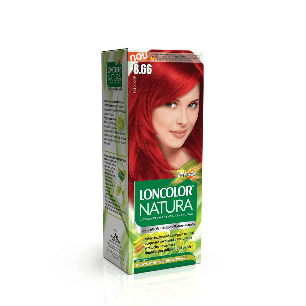 LONCOLOR NATURA 8.66 ROSU CORAL 